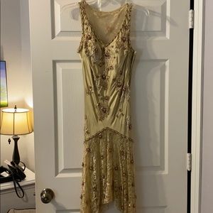 She Wong Nocturne Beaded Dress